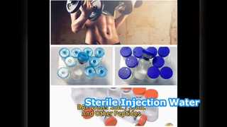 Fornitura di acqua per iniezione sterile testata in laboratorio con Bac Water