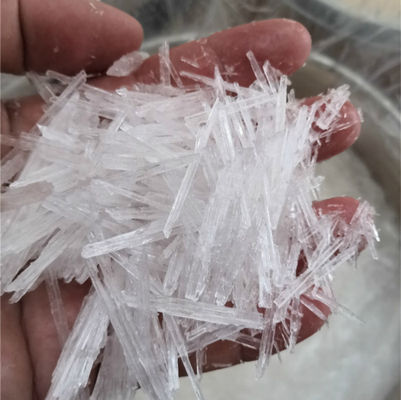 Qualità  99.5% L Dl Pure Menthol Crystals CAS 89-78-1 Natural Food Additive fabbrica
