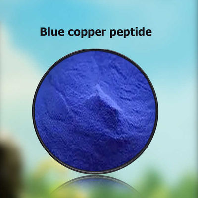 Buono prezzo di qualità cosmetica Copper Tripeptide 1 anti-invecchiamento tripeptide di rame CAS 49557-75-7