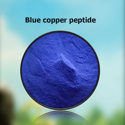Buono prezzo di qualità cosmetica Ghk-Cu anti-invecchiamento tripeptide di rame CAS 49557-75-7