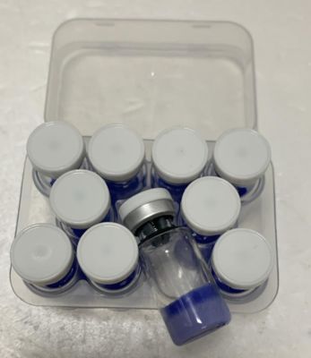 Materie prime per la cura della pelle CAS 49557-75-7 Peptide cosmetico di rame blu Copper Tripeptide 1 / Ahk-Cu