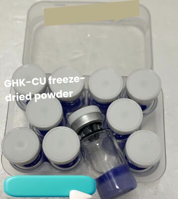 Peptidi di Rame Copper Tripeptide 1 Liofilizzati ad Alta Purezza ≥98% in Flaconcini per la Ricerca Cosmetica Anti-Età