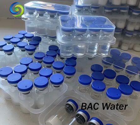 Acqua liquida di alta purezza Bac per preparazione in laboratorio e ricostituzione Vial trasparenti e stabili a più dimensioni