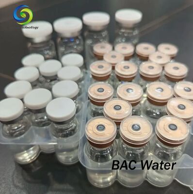 Acqua Bac Sterile per Ricostituzione di Laboratorio Soluzione Chiara ad Alta Purezza Fiala Stabile Multi Volume