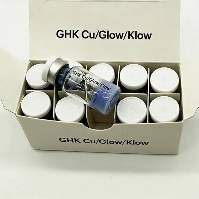 Polvere Liofilizzata GHK-Cu ad Alta Purezza 100mg Fiale per Ricerca sulla Riparazione della Pelle Formulazione Cosmetica