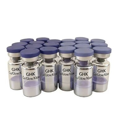 Peptide di rame GHK-Cu liofilizzato stabile 50 mg 100 mg flaconcini con purezza ≥99% Per la ricerca di laboratorio per la cura della pelle