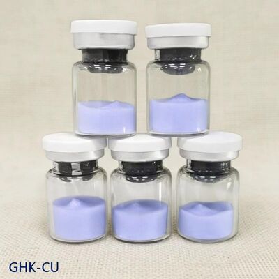 Polvere di Peptide di Rame GHK-Cu ad Alta Purezza per Formule Cosmetiche - Materiale per la Cura della Pelle Tripeptide-1 di Rame - Polvere Blu Stabile - Purezza ≥99%
