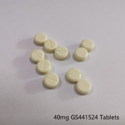Veterinary GS-441524 Compresse da 40 mg per il supporto della FIP del gatto Formula antivirale orale Somministrazione giornaliera stabile