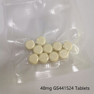 40 mg GS-441524 compresse per via orale per peritonite infettiva felina Formula antivirale veterinaria stabile