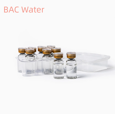 USP Grade Bac Acqua 3 ml 10 ml Soluzione di diluente sterile per applicazioni peptidiche e di laboratorio