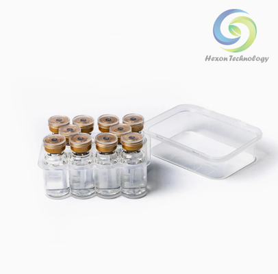 Kit di ricostituzione da laboratorio in scatola di fiale di vetro multidose con acqua batteriostatica da 3 ml e 10 ml