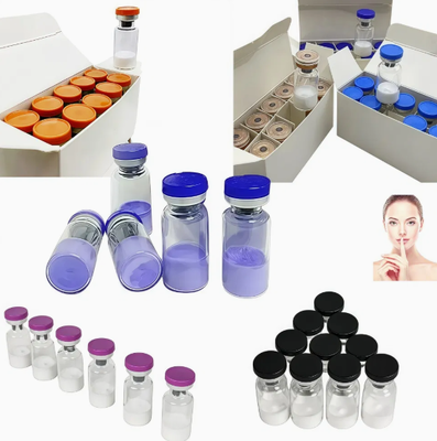 Anti-Aging GHK-Cu Copper Peptide 50mg 100mg Box Skincare Tripeptide-1 Supply