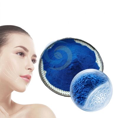 Polvere di peptidi di rame Copper Tripeptide 1 ad alta purezza per formulazioni anti-invecchiamento e di riparazione della pelle