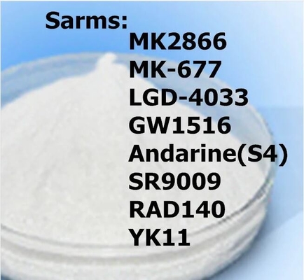 Guadagni del muscolo della polvere GW-0742 di Ostarine Mk-2866 Sarms dell'azoto dell'equilibrio